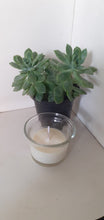 Scented White Wax Candle