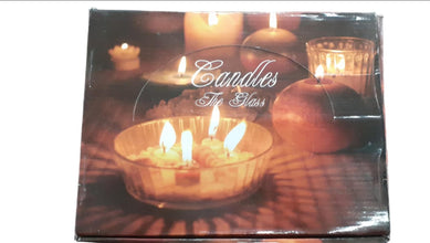 Scented Blue Wax Candle