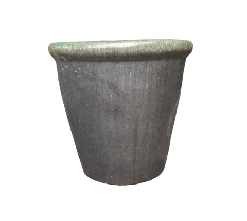 Ceramic Green Bucket Style Pot