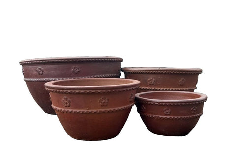 Brown Bowl Ceramic Pot
