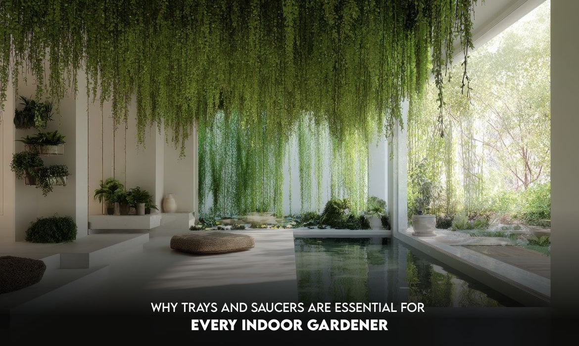 Why Trays and Saucers Are Essential for Every Indoor Gardener