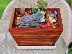 Wooden Table Planter