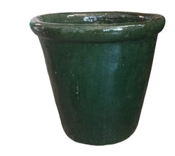 Ceramic Pot  Moss Green (1080)