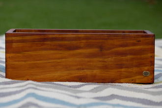Wooden Rectangle Floor  Planter