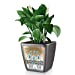 Lechuza QuadroLS 21 White Self-Watering Planter