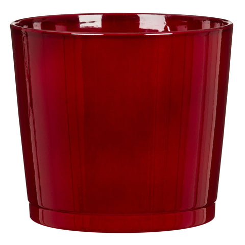 Ceramic Pot Dark Red (883)