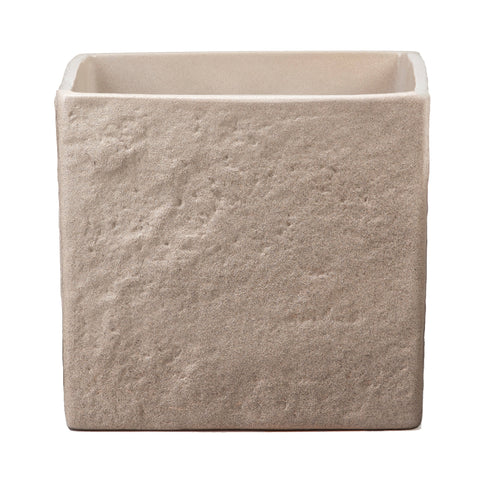 Ceramic Pot  Taupe Stone (970)