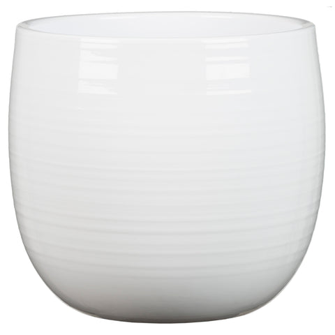 Ceramic Pot  Glazing White (765)