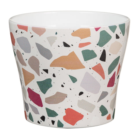 Ceramic Pot Terrazzo (808)