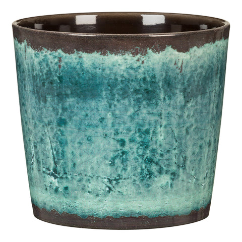 Ceramic Pot Ocean Glaze (870)