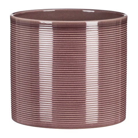 Ceramic  Pot Aubergine (828)