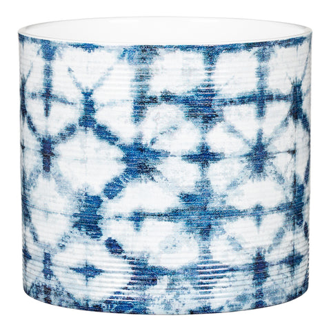 Ceramic  Pot Blue Batik (828)