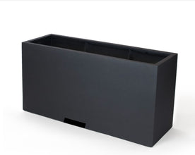 Fibre Rectangular Black Planter RCT 02