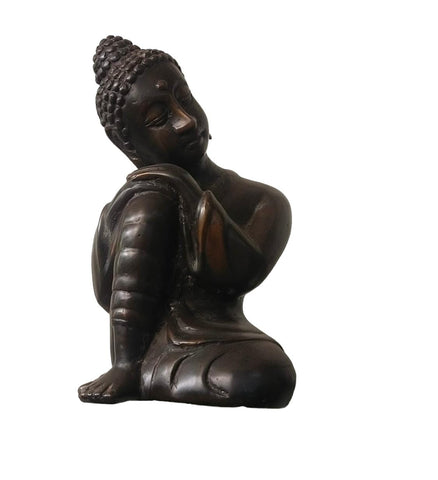 Black Brass  Indonesia  Buddha Statue