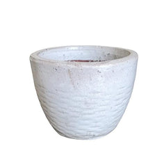 Ceramic Pot White ceramic (3001)