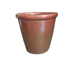 Ceramic Pot Dark Red (1061)