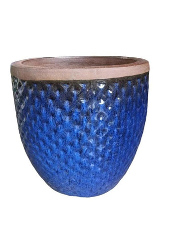 Ceramic Blue Pot 1072