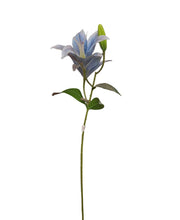 Artificial Lily Blue Flowers