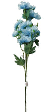 Artificial Rose Blue Flowers
