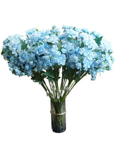 Artificial Rose Blue Flowers