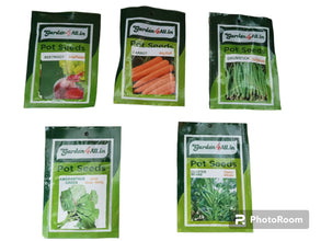 Vegetable Seeds Set Of 5