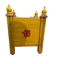 Wooden Floor  Tulsi Planter