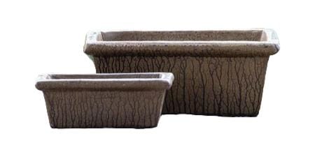 Ceramic Rectangular  Wood Root Brown (8760)