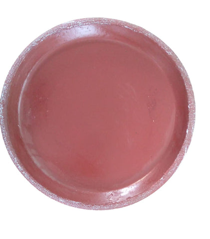 Terracotta Saucer Dusting Red