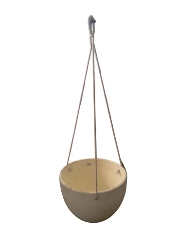 Hanging Teracotta Pot Antique Stone  3532-06