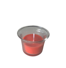 Scented Red Wax Candle
