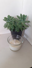 Scented White Wax Candle