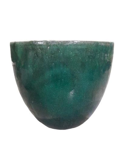 Ceramic Dark Green Pot