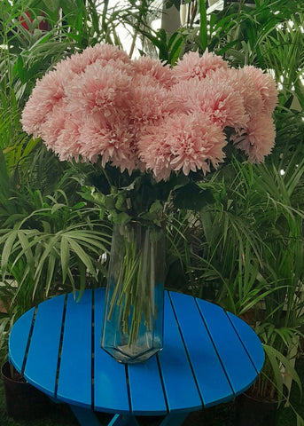 Artificial Dahlia Pink Flowers
