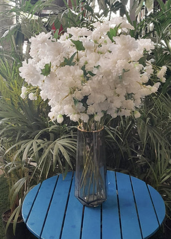 Artificial Rose White Flowers