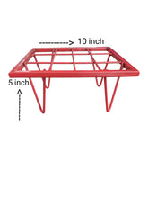 Red Sqaure Lightweight Metal Stand