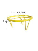 One Step Yellow Lightweight Metal Stand