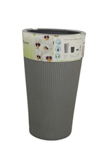 Lechuza Cilindro Cottage 23 Grey Self-Watering Planter
