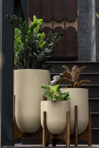 Ammo Planter with Midi Wood Stand