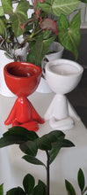Resin Red Yoga Planter 103