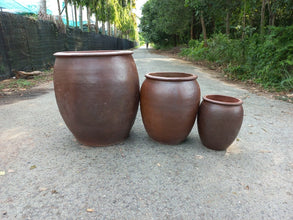 Ceramic Brown ADG-ST 1220-07 Planter