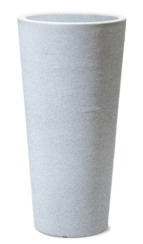 Tall Grey Fibre Pot