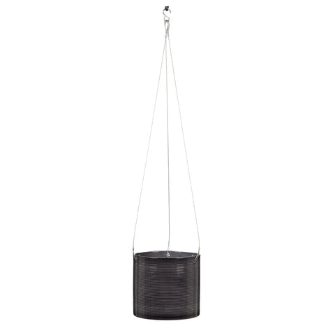 Ceramic Indoor Hanging Planter 428 Glass Grey