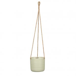 Ceramic Indoor Hanging Planter 450 Silent Green