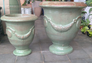 Ceramic Green  ATDC - 1905-33  Planter