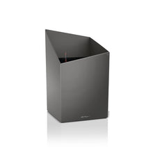 Lechuza  Cursivo 30 Charcoal Self-Watering Planter