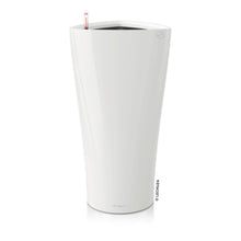 Lechuza Delta 40 White Self-Watering Planter