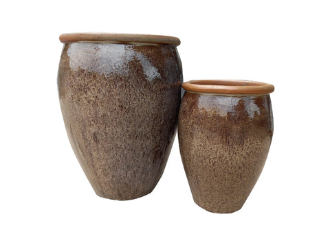 Ceramic Honey Gold  ADG - 2031 Planter