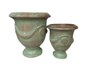 Ceramic Green  ATDC - 1905-33  Planter