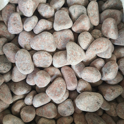 Magadi Pink Natural Stone  Tumbled Pebbles